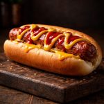 Хот-дог с говядиной